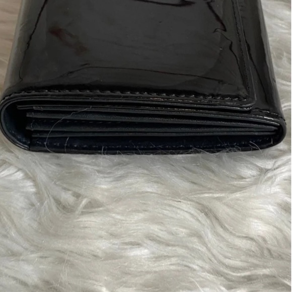 EUC MCM Black Embossed Long Wallet - Picture 6 of 13